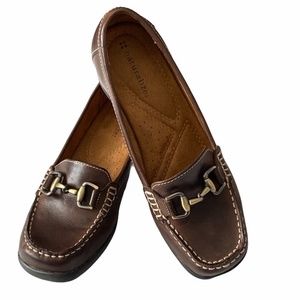 Naturalizer Brown Leather Slip On Shoes Sz.‎ 7W